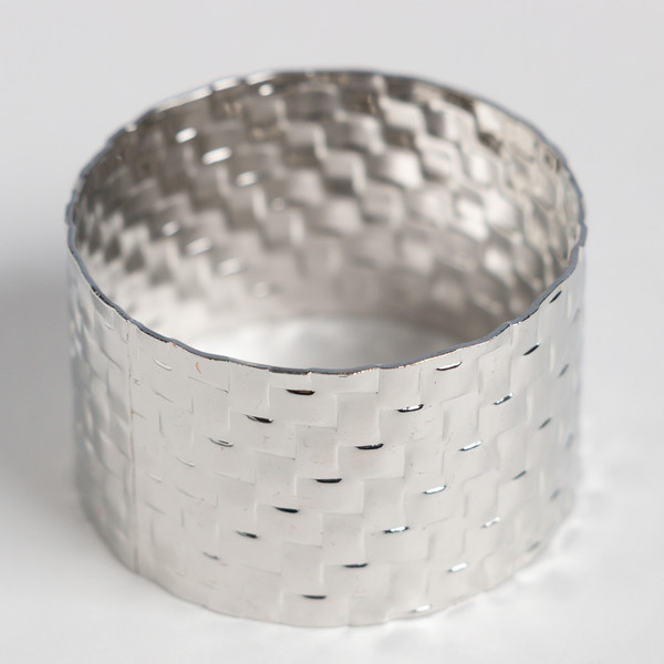 Изображение товара Набор сервировочных салфеток Этель White Pleasure / 7675074 (2шт, с кольцами)