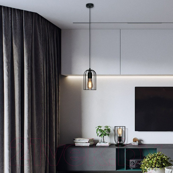 Изображение товара Прикроватная лампа Элетех Танго ННБ 63-60-008 / 1005405020 (черный муар)