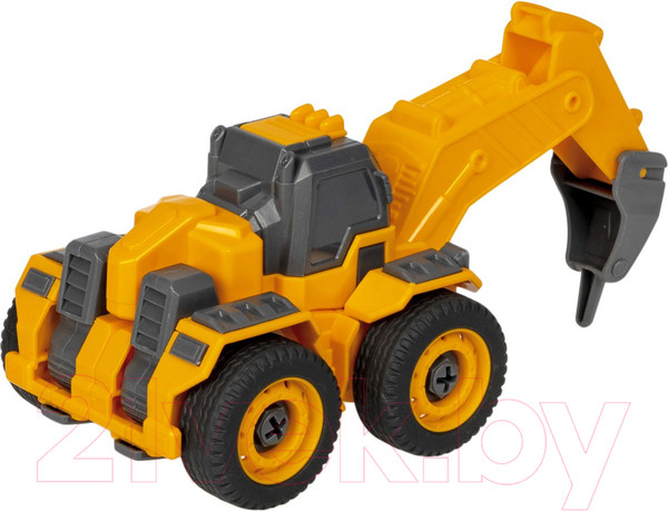 Изображение товара Игрушка-конструктор Bondibon Экскаватор с буром-робот / ВВ5975
