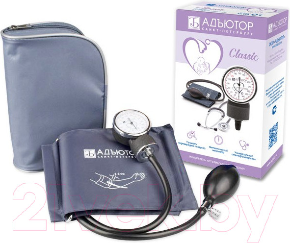 Изображение товара Тонометр Адъютор ИАД-01-1b (без стетофонендоскопа)