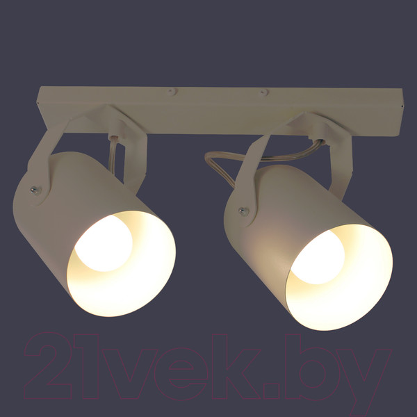 Изображение товара Спот Элетех Трек НПБ 01-2х60-514 / 1005404524 (белый матовый)