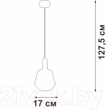 Изображение товара Потолочный светильник Vitaluce V2975-1/1S