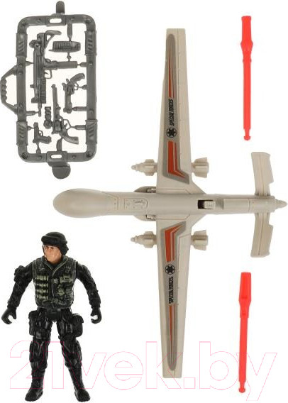 Изображение товара Набор фигурок игровых Играем вместе Военные с оружием / 2012Y120-R