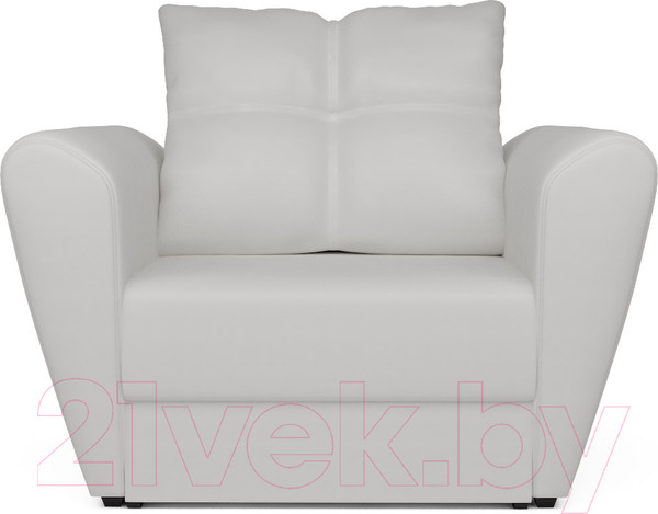 Изображение товара Кресло-кровать Mebel-Ars Квартет (экокожа белый)