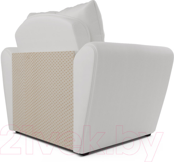Изображение товара Кресло-кровать Mebel-Ars Квартет (экокожа белый)
