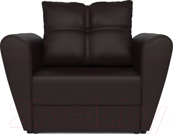 Изображение товара Кресло-кровать Mebel-Ars Квартет (экокожа шоколад)