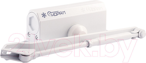 Изображение товара Доводчик с рычагом Нора-М №3S F большой (белый)