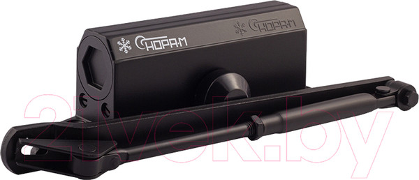 Изображение товара Доводчик с рычагом Нора-М №3S F большой (черный)