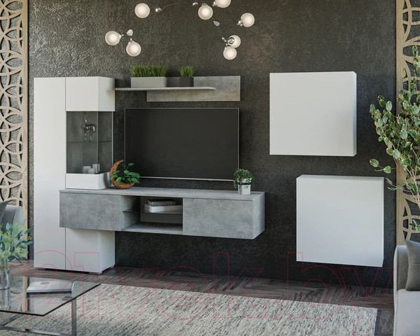 Изображение товара Горка Mebel-Ars Минель (белый/ателье светлый)