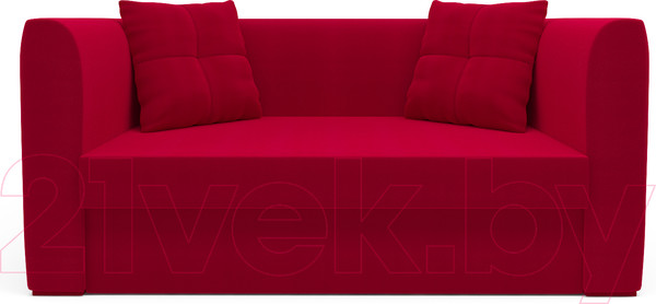 Изображение товара Диван Mebel-Ars Ассоль (красный)