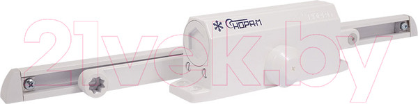 Изображение товара Доводчик с каналом скольжения Нора-М №3S Slider (белый)