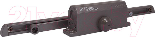 Изображение товара Доводчик с каналом скольжения Нора-М №3S Slider (графит)