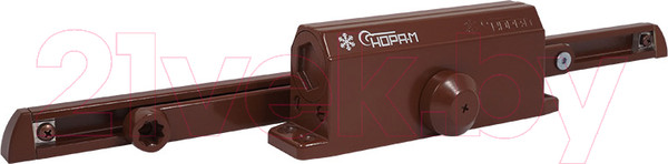 Изображение товара Доводчик с каналом скольжения Нора-М №3S Slider (коричневый)