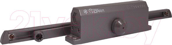 Изображение товара Доводчик с каналом скольжения Нора-М №4S Slider (графит)