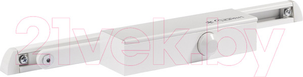 Изображение товара Доводчик с каналом скольжения Нора-М 820 Slider (белый)