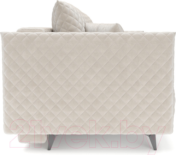 Изображение товара Диван Mebel-Ars Вашингтон (бархат бежевый Star Velvet 6 Light Beige)