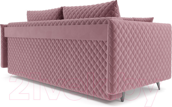 Изображение товара Диван Mebel-Ars Вашингтон (велюр пудра НВ-178 18)