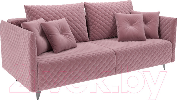 Изображение товара Диван Mebel-Ars Вашингтон (велюр пудра НВ-178 18)
