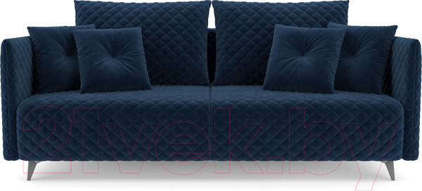 Изображение товара Диван Mebel-Ars Вашингтон (темно-синий Luna 034)