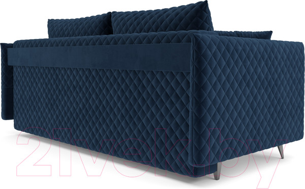 Изображение товара Диван Mebel-Ars Вашингтон (темно-синий Luna 034)