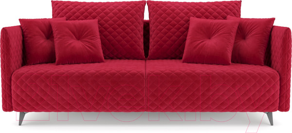 Изображение товара Диван Mebel-Ars Вашингтон (кордрой красный)