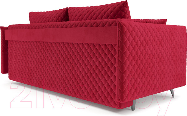 Изображение товара Диван Mebel-Ars Вашингтон (кордрой красный)