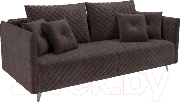 Изображение товара Диван Mebel-Ars Вашингтон (кордрой коричневый)
