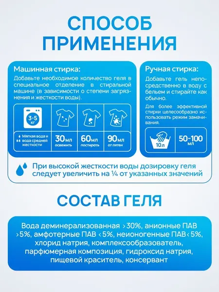 Изображение товара Гель для стирки Septivit Миндальное молочко (5л)
