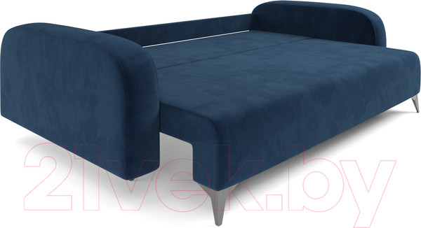 Изображение товара Диван Mebel-Ars Цюрих (велюр темно-синий Luna 034)