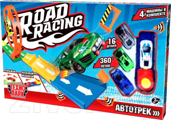 Изображение товара Автотрек Технопарк Road Racing / RR-TRK-060-R