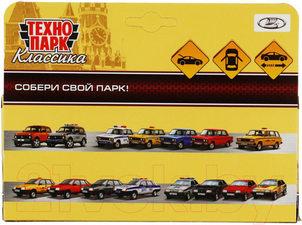 Изображение товара Автомобиль игрушечный Технопарк Lada-2108 Спутник / 2108-12-SR