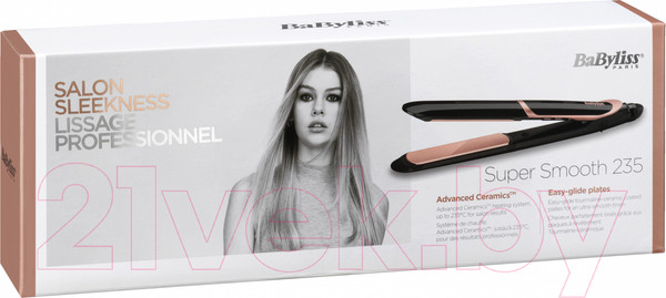 Изображение товара Выпрямитель для волос BaByliss ST391E