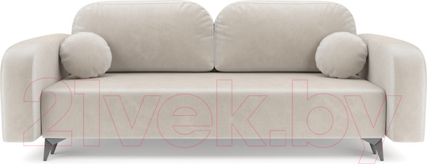 Изображение товара Диван Mebel-Ars Цюрих (бархат бежевый Star Velvet 6 Light Beige)