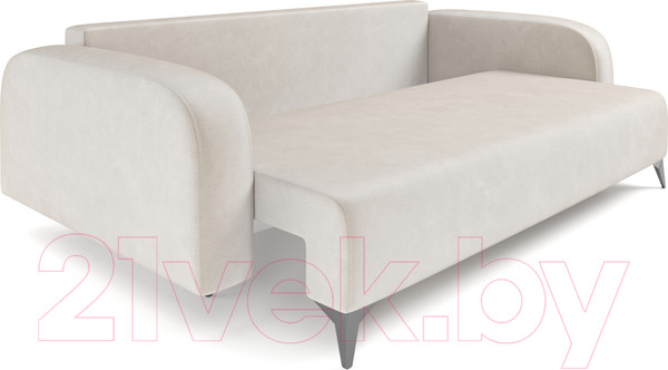 Изображение товара Диван Mebel-Ars Цюрих (бархат бежевый Star Velvet 6 Light Beige)