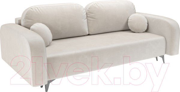 Изображение товара Диван Mebel-Ars Цюрих (бархат бежевый Star Velvet 6 Light Beige)