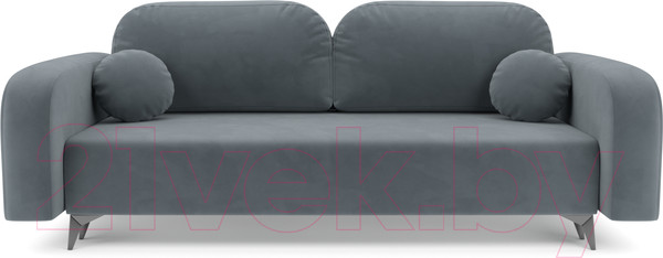 Изображение товара Диван Mebel-Ars Цюрих (велюр серо-синий HB-178 26)