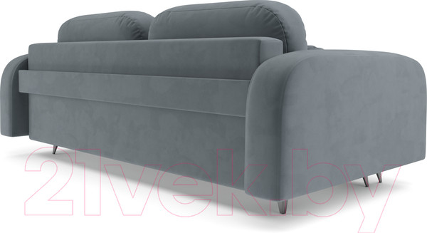 Изображение товара Диван Mebel-Ars Цюрих (велюр серо-синий HB-178 26)