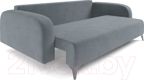 Изображение товара Диван Mebel-Ars Цюрих (велюр серо-синий HB-178 26)