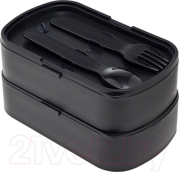 Изображение товара Набор для ланча Smart Solutions Food Time / SS-LBDL-PP-BLK-1 (черный)