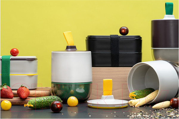 Изображение товара Набор для ланча Smart Solutions Food Time / SS-LBDL-PP-BLK-1 (черный)
