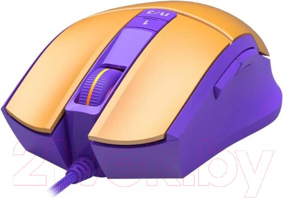 Изображение товара Мышь A4Tech Bloody L65 Max (желтый/фиолетовый)