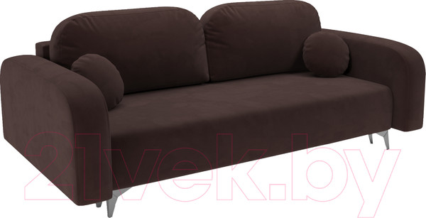 Изображение товара Диван Mebel-Ars Цюрих (велюр шоколад HB-178 16)