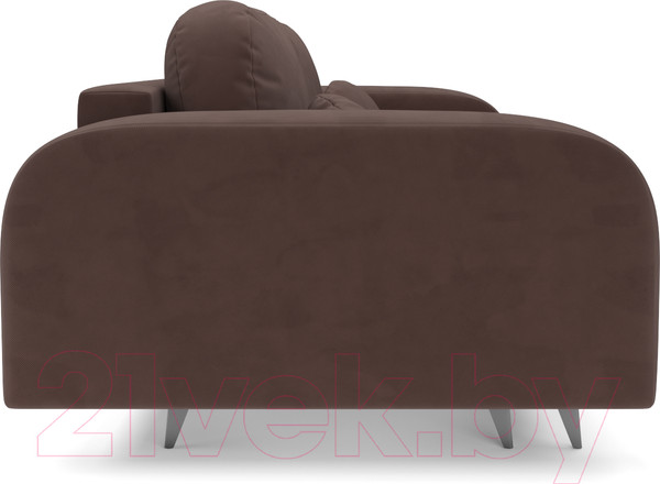 Изображение товара Диван Mebel-Ars Цюрих (велюр молочный шоколад НВ-178 13)