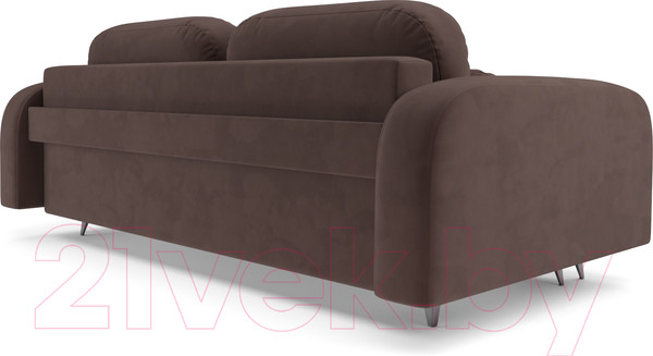 Изображение товара Диван Mebel-Ars Цюрих (велюр молочный шоколад НВ-178 13)