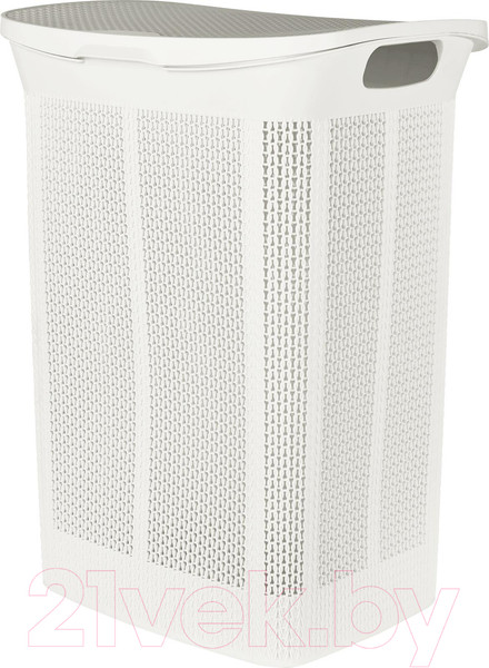 Изображение товара Корзина для белья Keeplex Ajur / KL410111048 (белый)