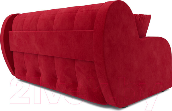 Изображение товара Диван Mebel-Ars Аккордеон Барон (красный кордрой)