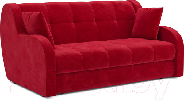 Изображение товара Диван Mebel-Ars Аккордеон Барон (красный кордрой)