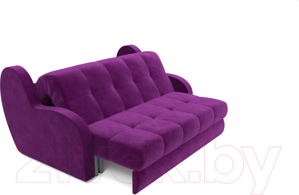 Изображение товара Диван Mebel-Ars Аккордеон Барон (фиолетовый)