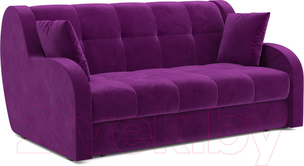 Изображение товара Диван Mebel-Ars Аккордеон Барон (фиолетовый)