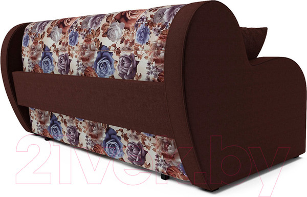 Изображение товара Диван Mebel-Ars Аккордеон Барон (цветы)